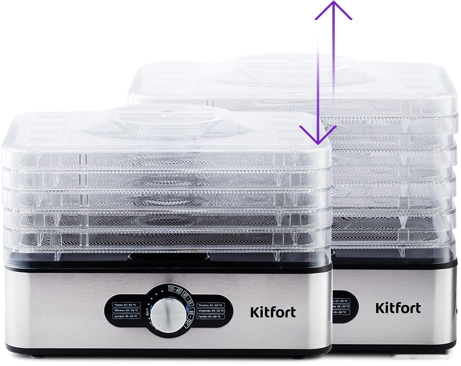 Сушилка для овощей и фруктов Kitfort KT-1913
