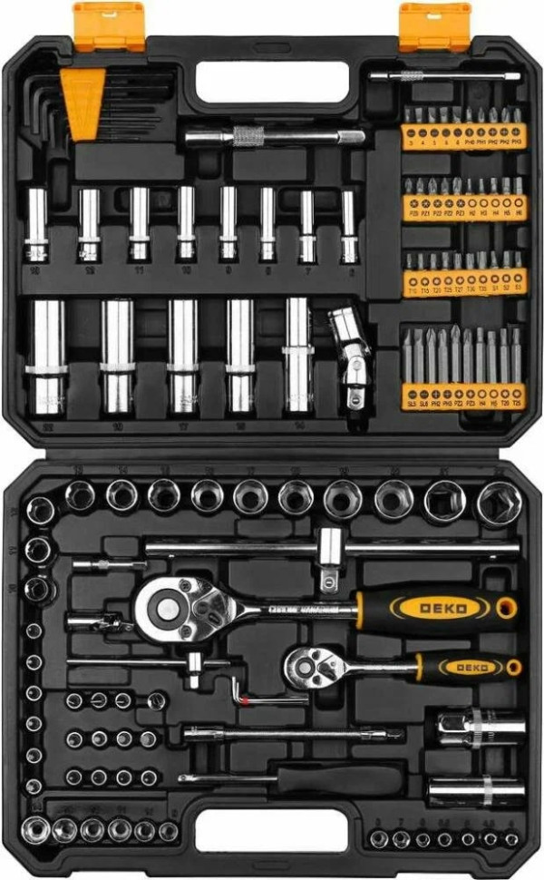 Универсальный набор инструментов Deko DKAT121 (121 предмет)