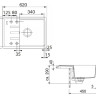 Кухонная мойка Franke Malta BSG 611-62 (серый камень)