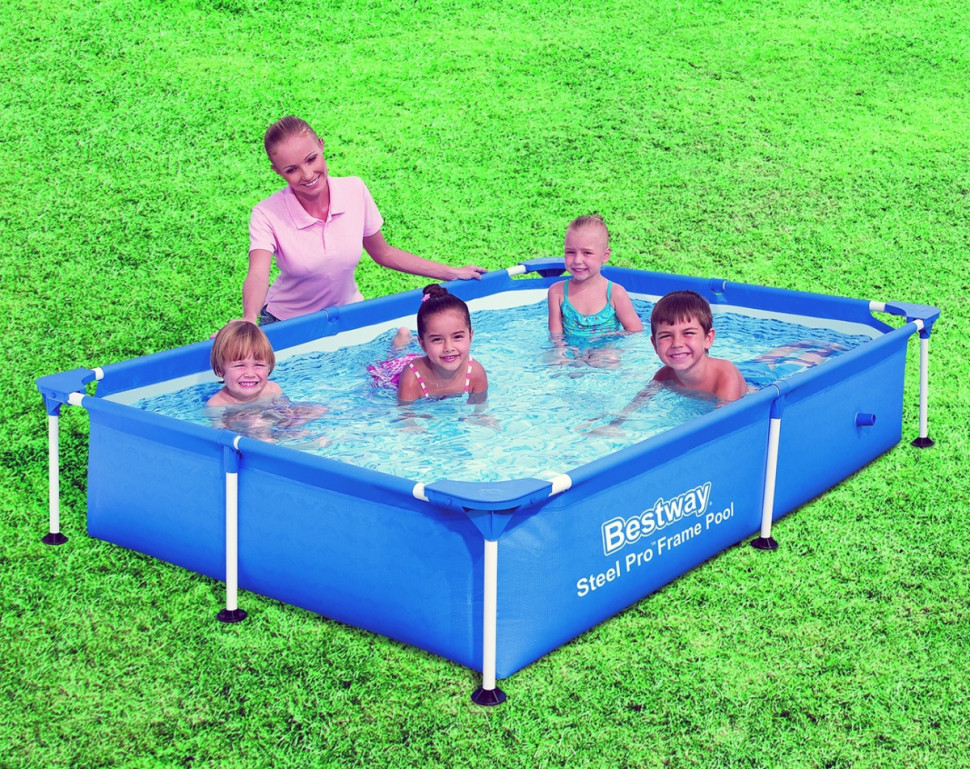 Бассейн Bestway 56401 (221х150х43)