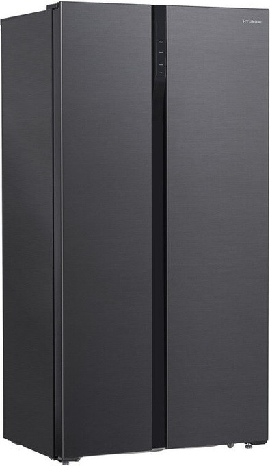 Холодильник side by side Hyundai CS5003F (черная сталь)