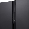 Холодильник side by side Hyundai CS5003F (черная сталь)