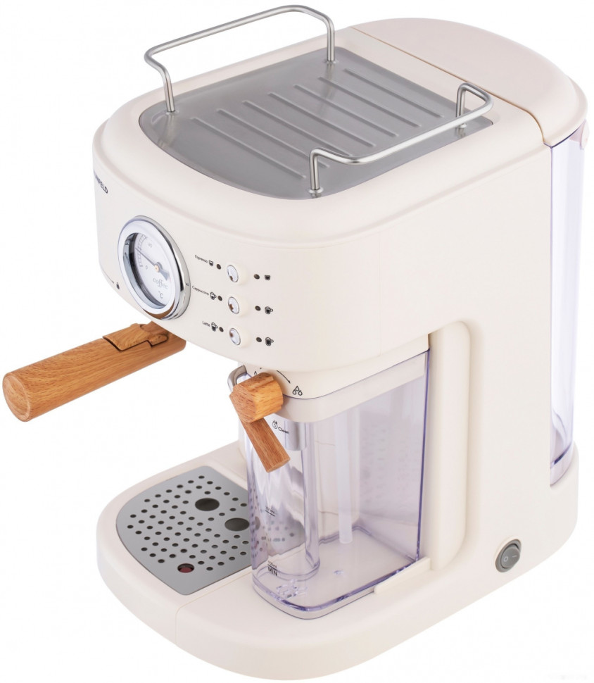 Рожковая помповая кофеварка Maunfeld MF-737BG Pro