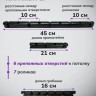Сушилка для белья Comfort Alumin Потолочная 7 прутьев Black Style 170 см (алюминий)
