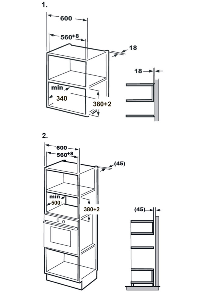 Микроволновая печь Monsher MMH 201 BX