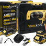 Ударная дрель-шуруповерт Hanskonner HCD2065PRO (с 2-мя АКБ, кейс)