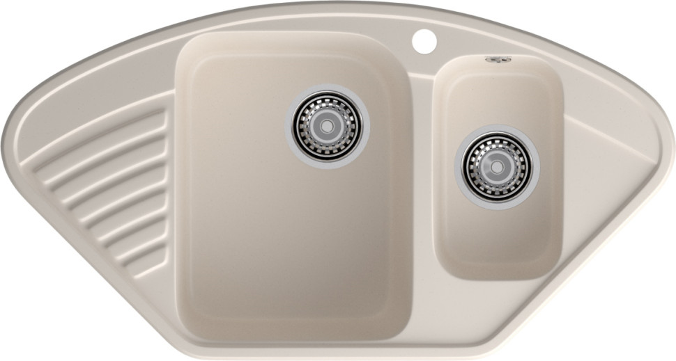 Кухонная мойка GranFest QUARZ Z-14 (белый)