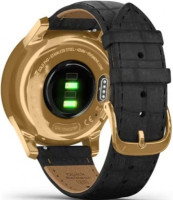 Гибридные умные часы Garmin Vivomove Luxe (золотистый/черный)