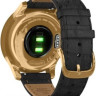 Гибридные умные часы Garmin Vivomove Luxe (золотистый/черный)