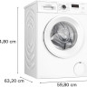 Стиральная машина Bosch Serie 2 WGE03201PL