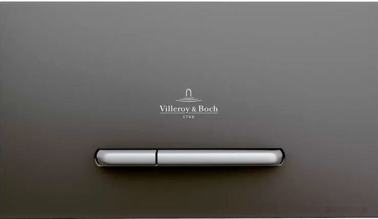 Панель смыва Villeroy & Boch ViConnect 922169D8 (антрацит матовый)