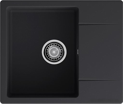 Кухонная мойка GranFest Urban GF-UR-258L (черный)