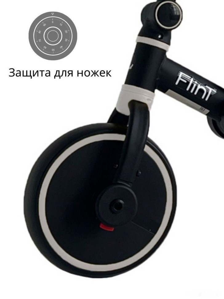Беговел Bubago Flint BG-F-2 (черный/белый)