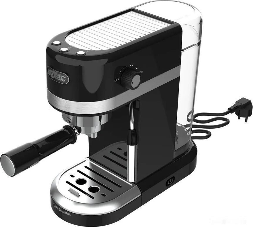 Рожковая помповая кофеварка Solac Taste Slim Black