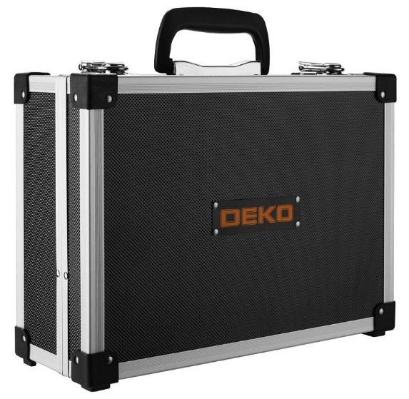 Дрель-шуруповерт Deko DKCD12FU-Li Premium SET131 063-4136 (с 2-мя АКБ, кейс, оснастка)