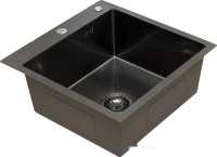 Кухонная мойка Blantek FS-5050B Nano black ECO (+501F40-B)