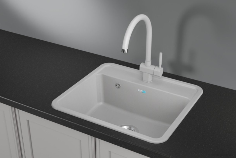 Кухонная мойка Granula ST-5601 (белый)
