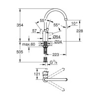 Смеситель Grohe Feel 32670DC0
