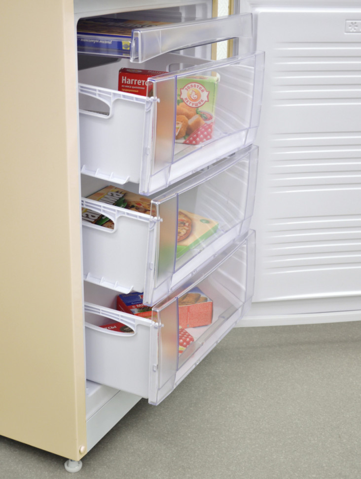 Холодильник с нижней морозильной камерой NORDFROST NRB 162NF 532