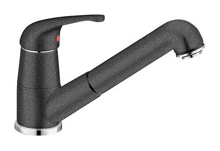 Смеситель Blanco Daras-s (гранит) антрацит