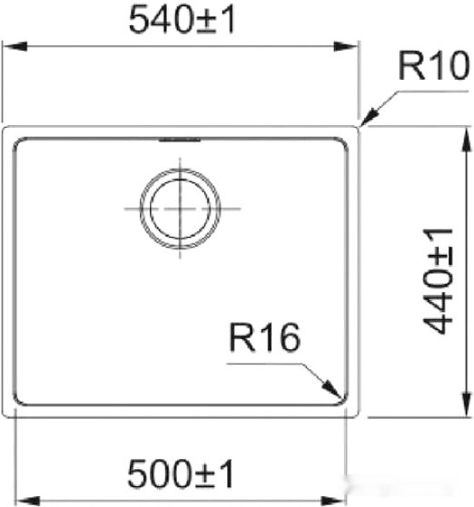 Кухонная мойка Franke FEX 110-50