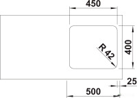 Кухонная мойка Blanco Solis 450-U 526120 (полированная)