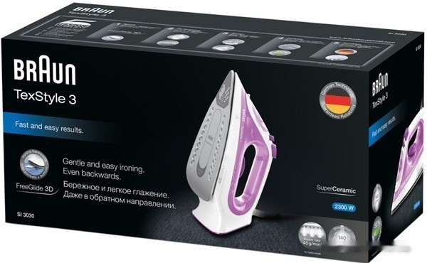 Утюг Braun TexStyle 3 SI 3030 PU