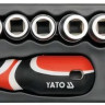 Набор бит и торцевых головок Yato YT-3895 62 предмета