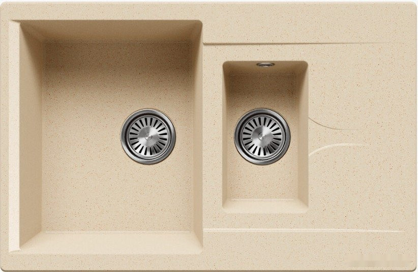 Кухонная мойка Polygran Brig 770 (опал)