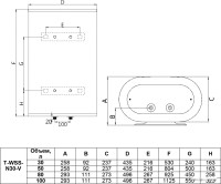 Водонагреватель Timberk Brigantine T-WSS30-N30-V