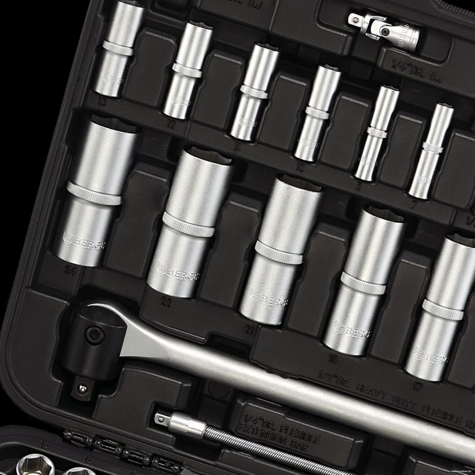 Универсальный набор инструментов Berger BG135-1214 (135 предметов)