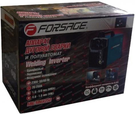 Сварочный инвертор Forsage F-MIG/MMA250