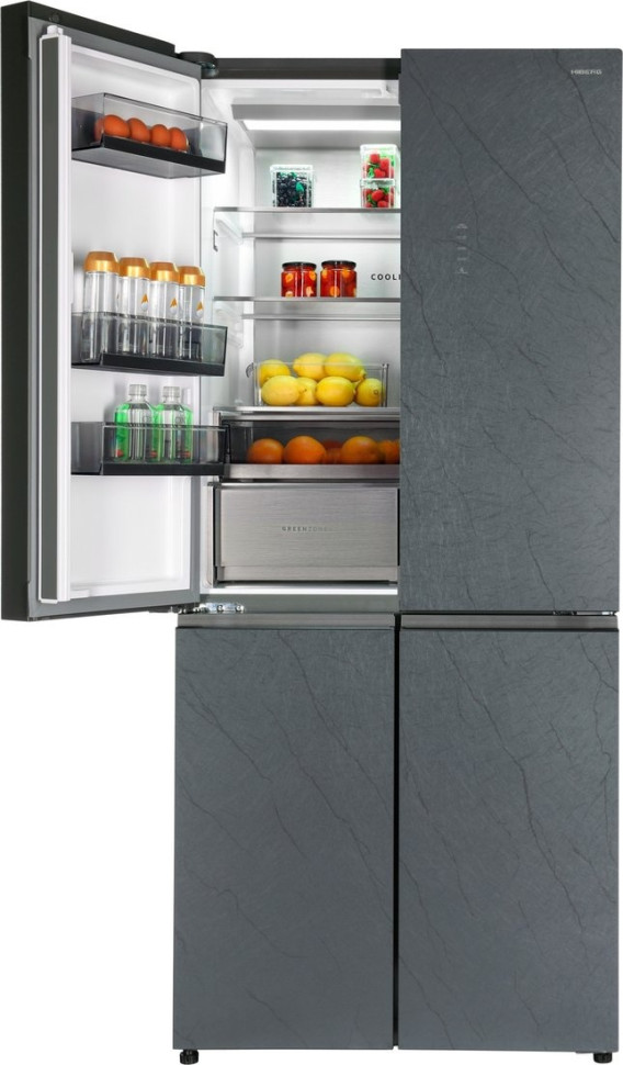 Четырёхдверный холодильник HIBERG RFQ 610G GS Inverter