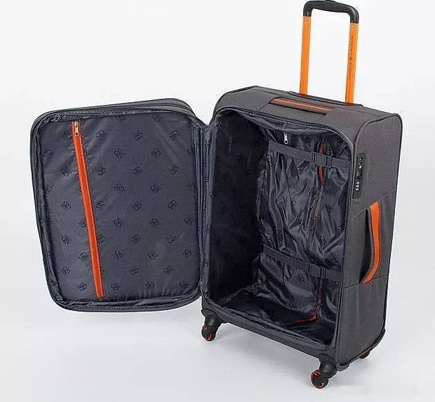 Чемодан-спиннер Francesco Molinary 270-29111/3-24 (серый)