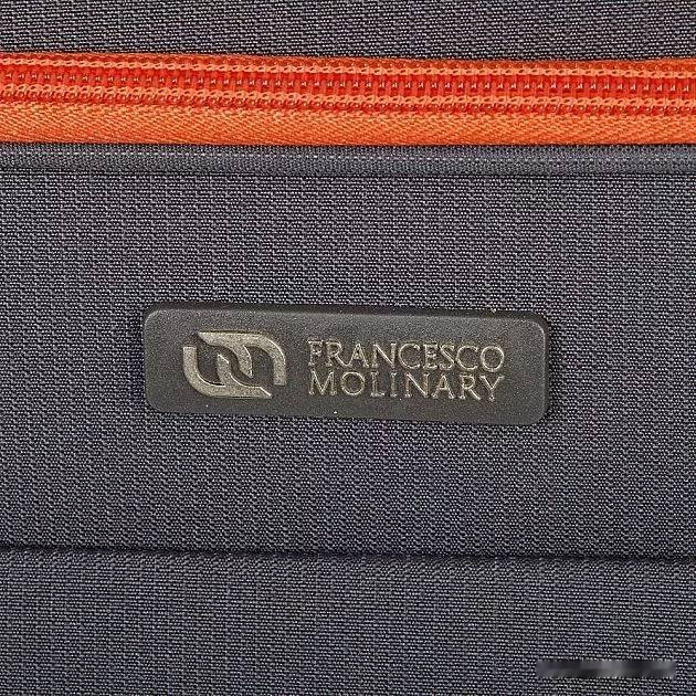 Чемодан-спиннер Francesco Molinary 270-29111/3-24 (серый)