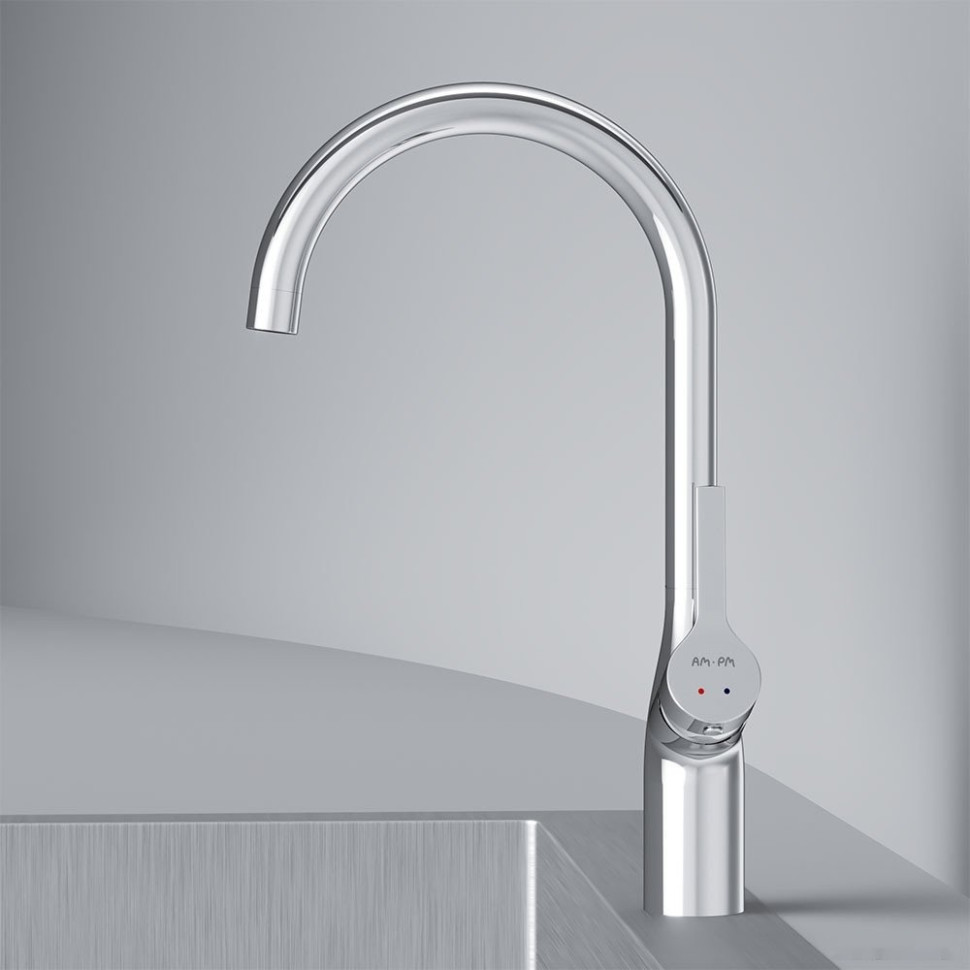 Смеситель Am.Pm Spike F9S07000 (хром)