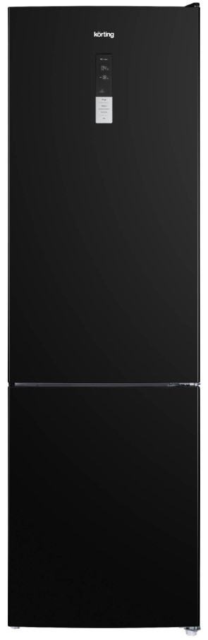 Холодильник с морозильником Korting KNFC 62370 N