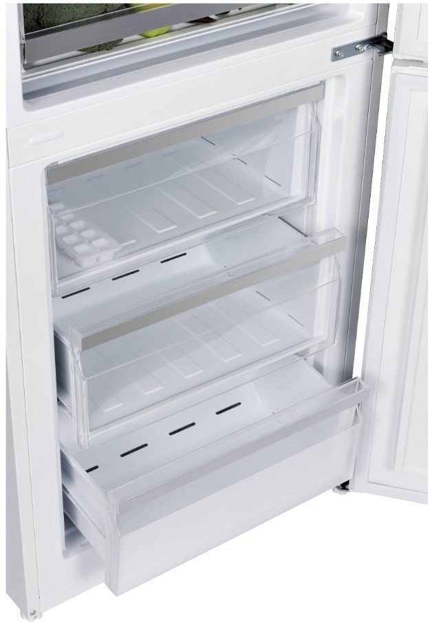 Холодильник с морозильником Korting KNFC 62370 N