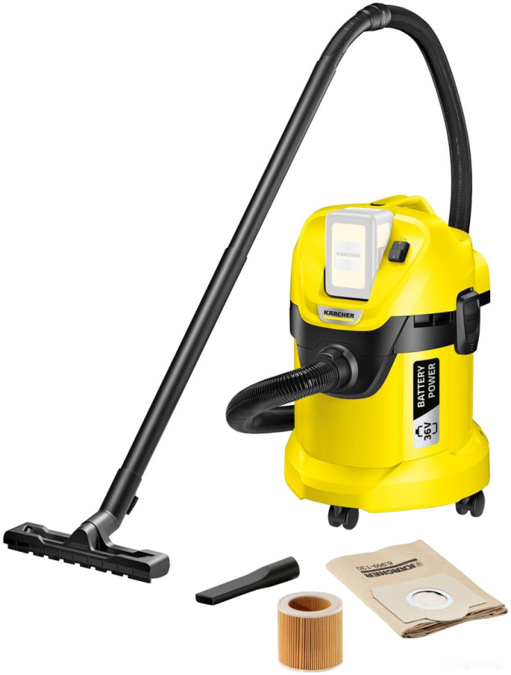 Пылесос Karcher WD 3 Battery 1.629-910.0