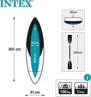 Надувная лодка INTEX Excursion Pro K1 Kayak