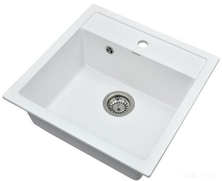 Кухонная мойка Wisent 510-28W (с сифоном GER013)