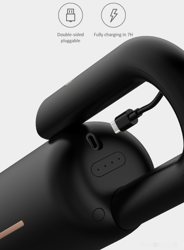 Пылесос Deerma VC03S (международная версия, черный)