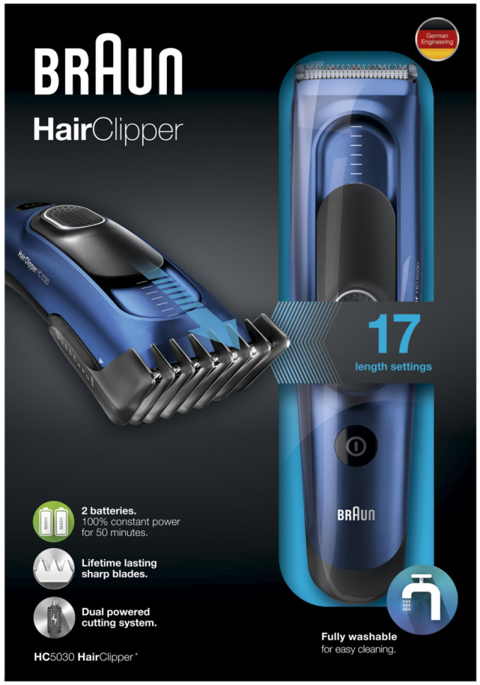 Машинка для стрижки волос Braun HC 5030