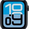 Умные часы Apple Watch SE 3 44 мм (алюминиевый корпус, полуночный/полуночный, спортивный силиконовый ремешок M/L)
