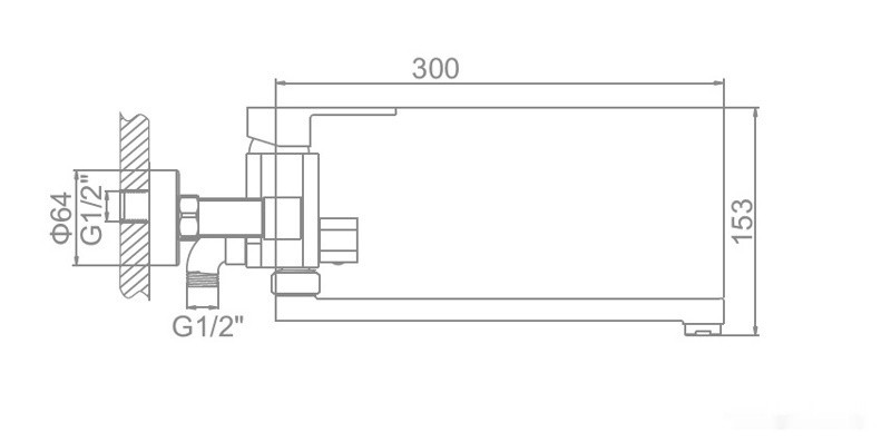 Смеситель Ledeme L2233B