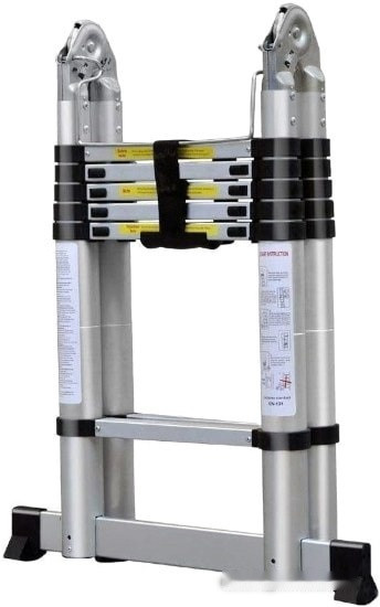 Лестница-трансформер Алюмет DTLH 2.2 (2x7 ступеней)