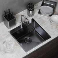 Кухонная мойка Mixline 547230 (черный графит, 3 мм)