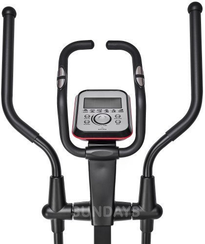 Эллиптический тренажер Sundays Fitness K8718HP (черный/красный)