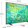 Телевизор Samsung Crystal UHD 4K CU8000 UE55CU8000UXRU