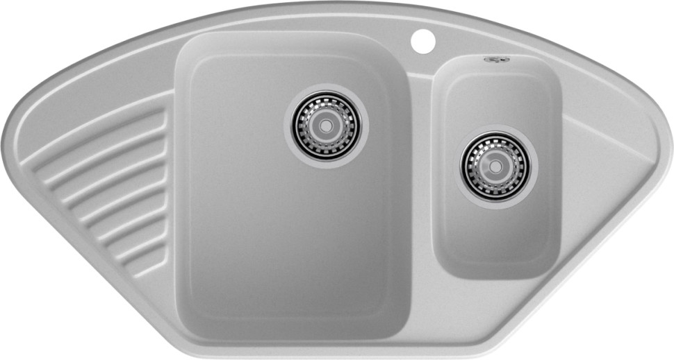 Кухонная мойка GranFest QUARZ Z-14 (серый)